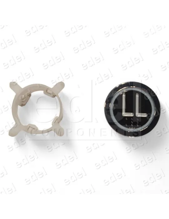 BOUTON EDEL RC BLEU LL