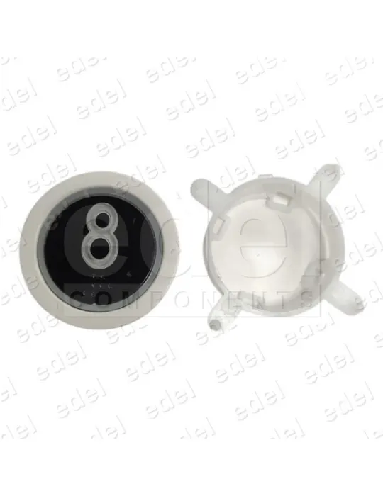 BOUTON EDEL REGLETA WHITE LUM. ROUGE 8