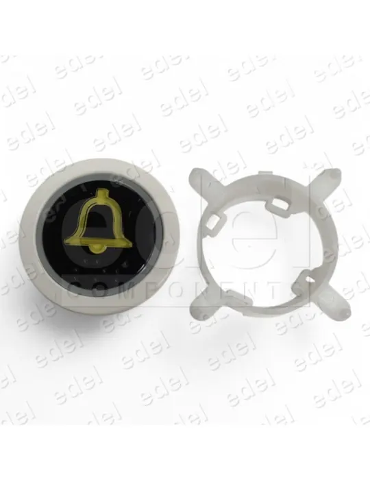 BOUTON EDEL REGLETA WHITE NON LUMINEUX ALARMA