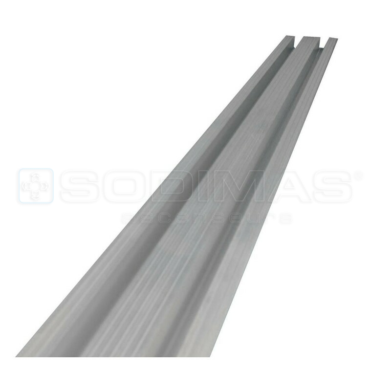 Seuil aluminium PL 900 ouverture latérale Fermator Compact 40/10 PM 300 Non conforme EN81.20