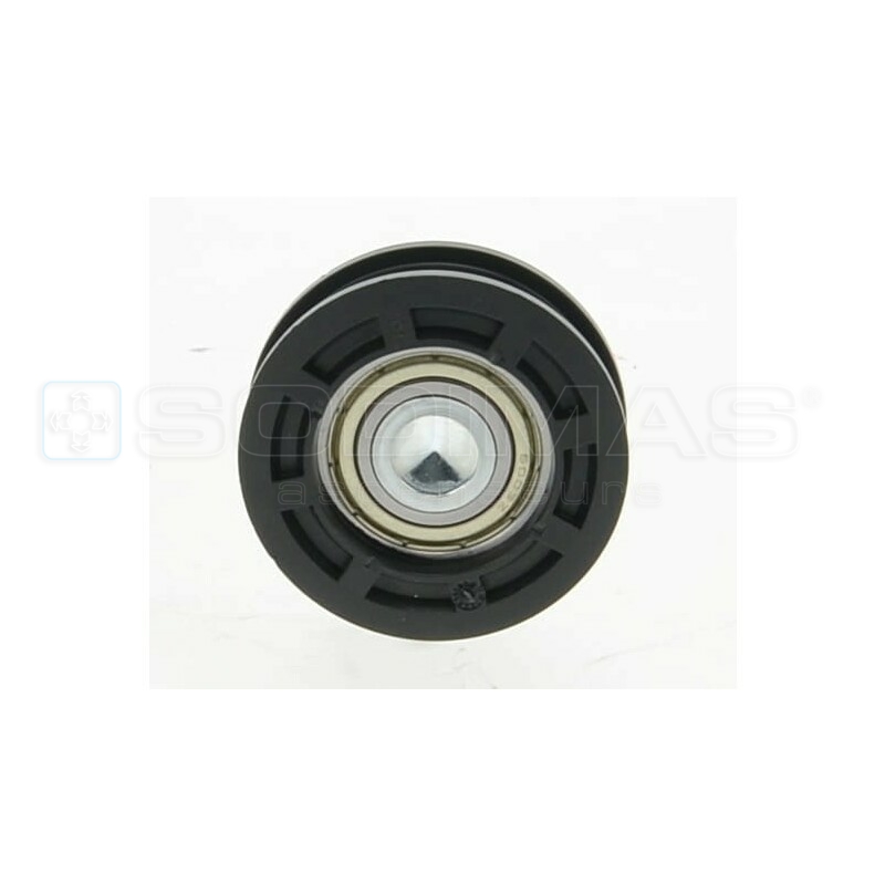 Galet de suspension Ø 56 mm pour porte cabine 50/11