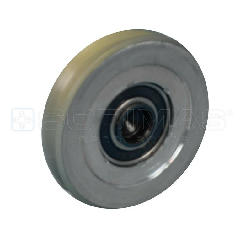 Galet de suspension renforcé Ø 66 mm pour porte cabine et palier PM300