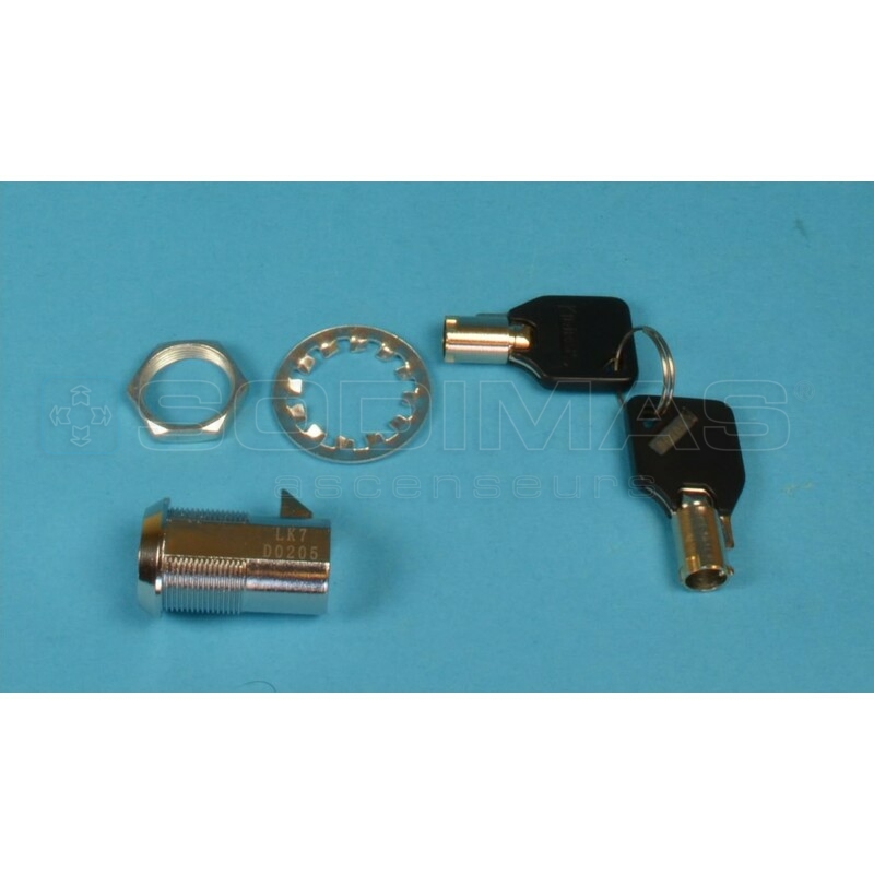 Canon deverouillage +2 CLES D0205 pour armoire MONOSPACE