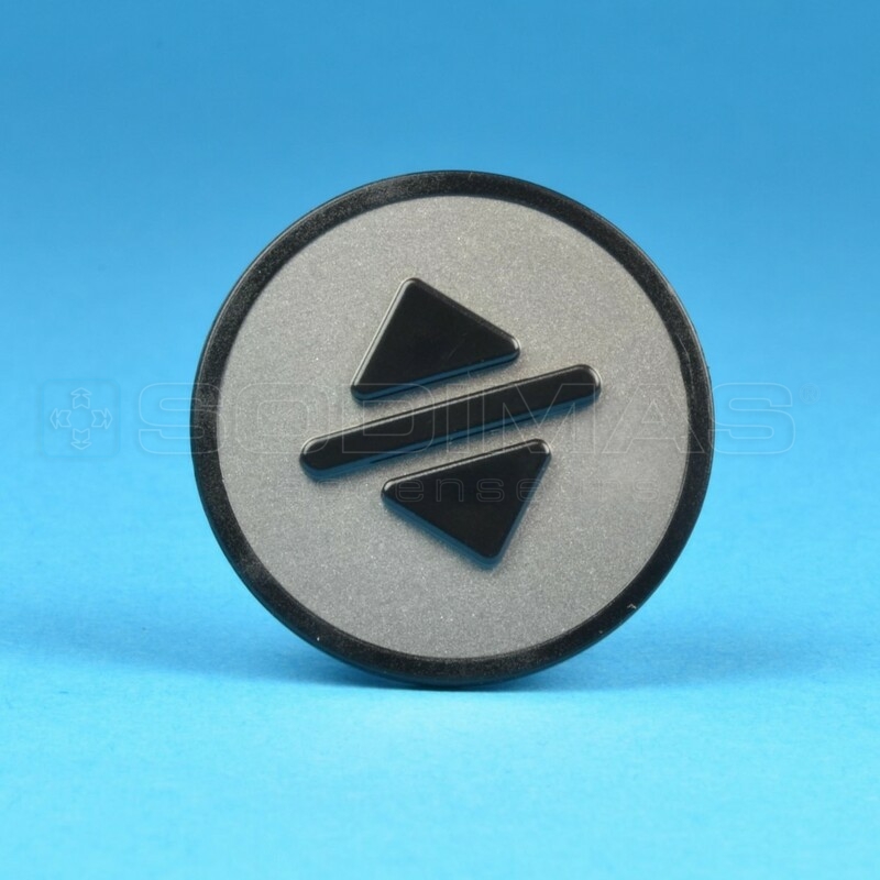 Pastille KSS gravée symbole réouverture porte