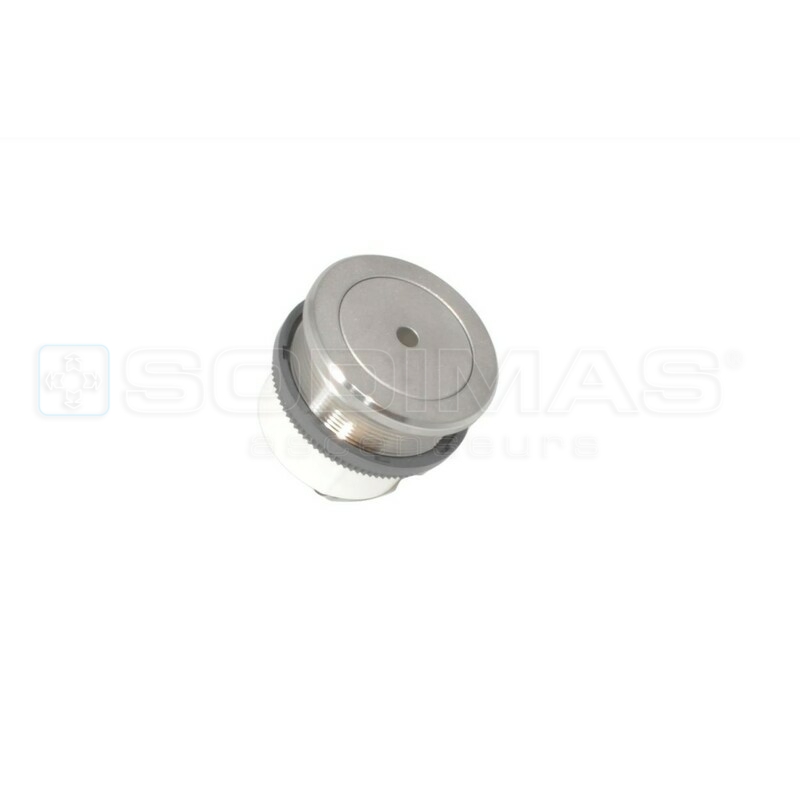 Bouton cabine anti vandale KSS140 -Appel étage ou fermeture porte KM1352926G01- livré avec collerette fixation