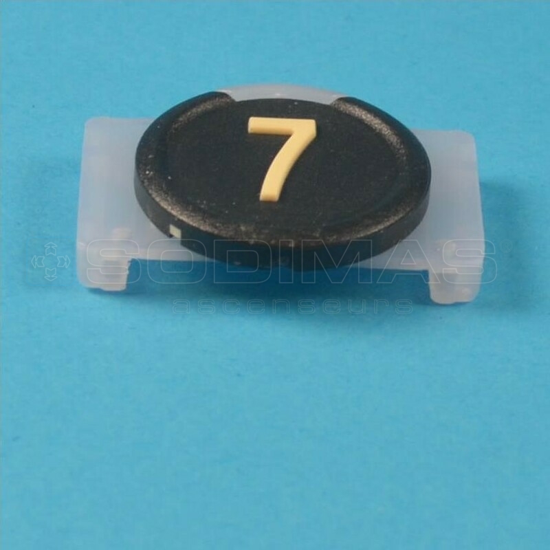 Touche noire gravée 7 Sigma