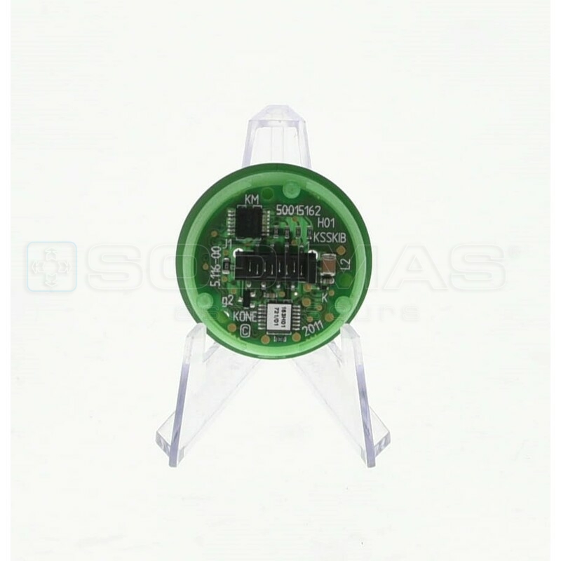 Bouton KSS vert cabine F2KKIB marquage 772823H06 Niveau principal - Eclairage par LED orange Réf KM804343G04