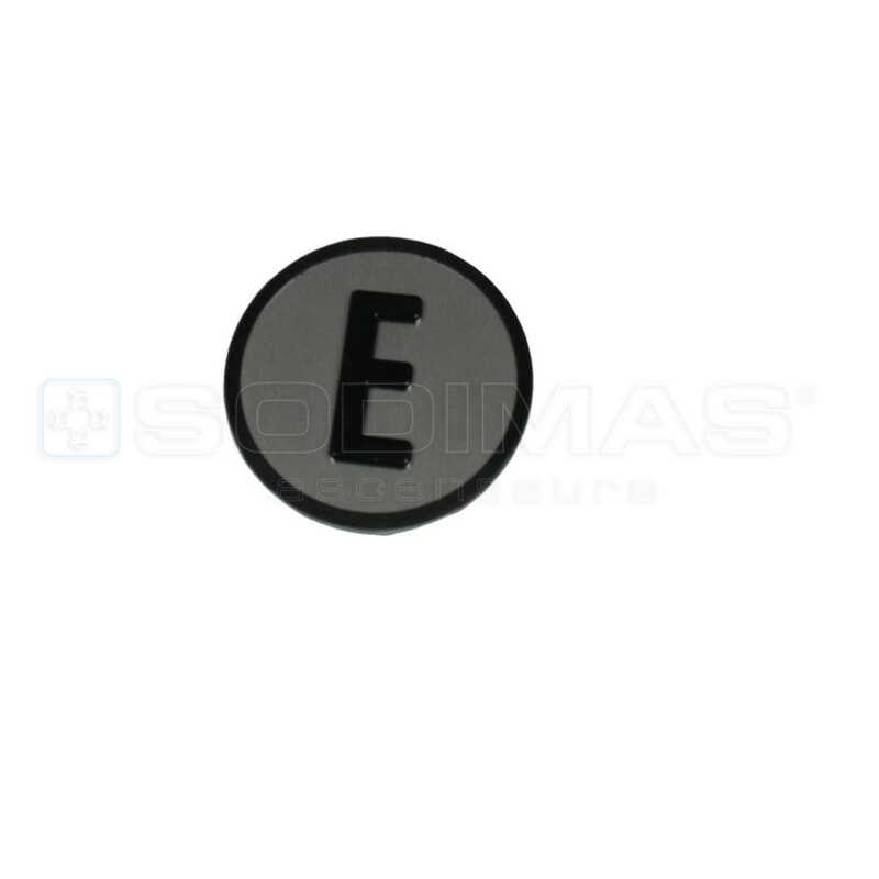 Pastille KSS gravée E - compatible