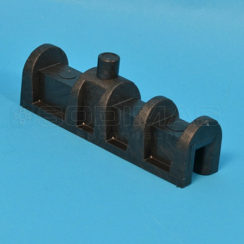 Garniture contrepoids guide de 8 mm long, 120 mm