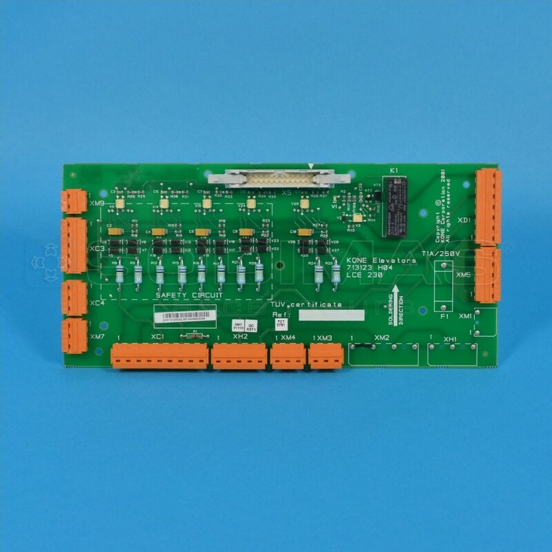 Carte LCE 230 circuit sécurité -compatible 713120G02