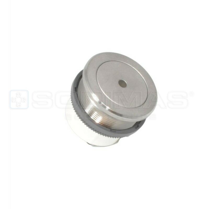 Bouton palier anti vandale KSS140 maitre avec bip- KM1352925G03-livré avec collerette fixation