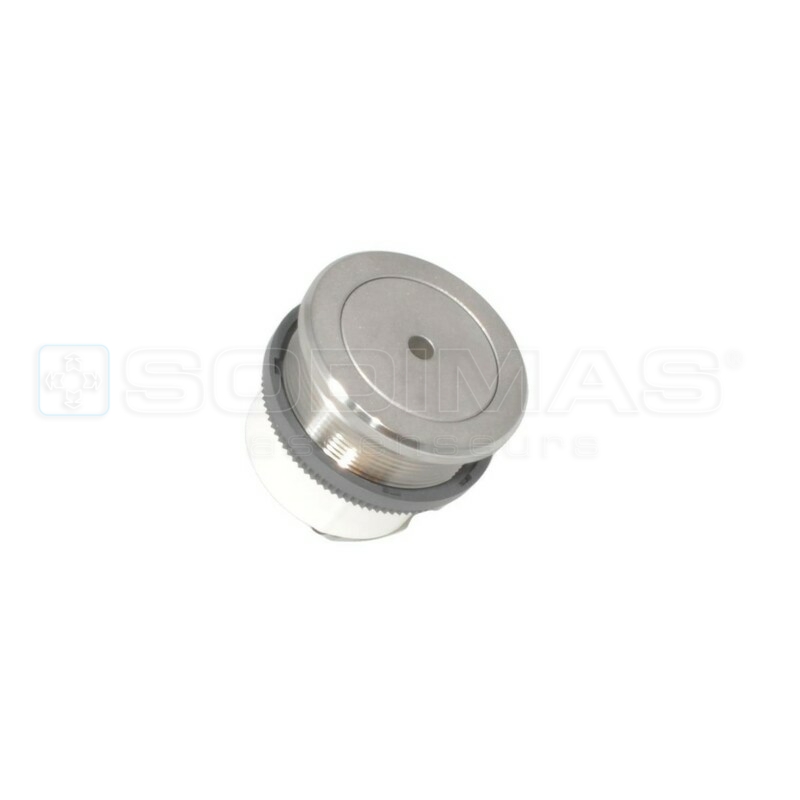 Bouton palier anti vandale KSS140 maitre sans bip- KM1352925G01-livré avec collerette fixation