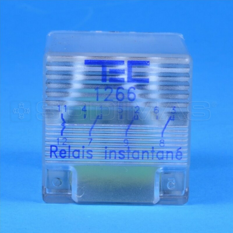 Relais TEC 1266 48 VCC-compatible