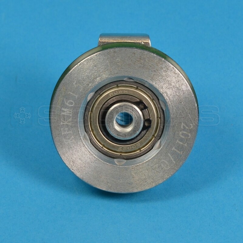 Galet -compatible porte ADX -trou fileté- Panneau rapide