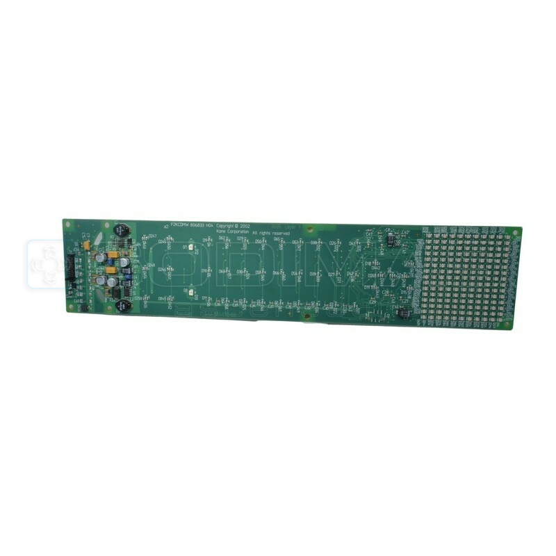 Carte afficheur F2KCDMW- led orange)-compatible