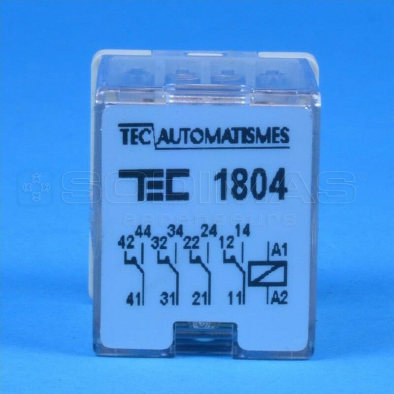 Relais TEC 1804 110 Vcc-compatible