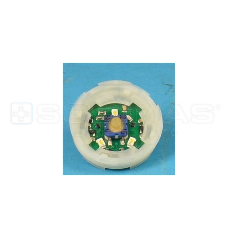 Bouton KSS cabine blanc réouverture LED blanche KM857782G04