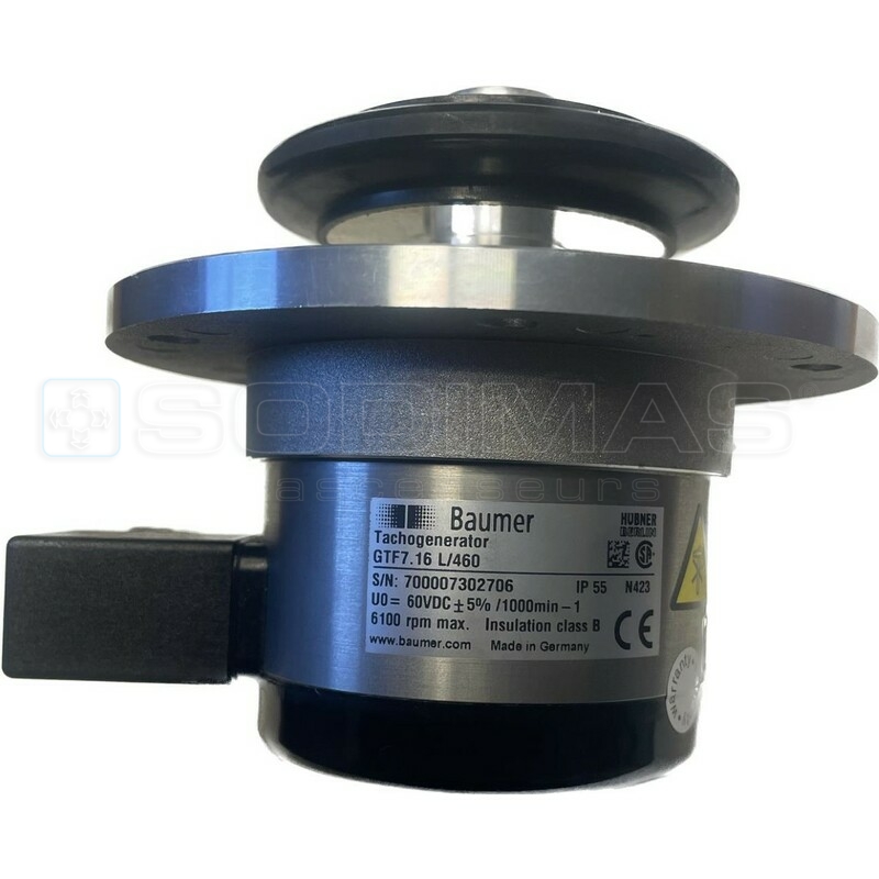 Tachymetre GTF 7.16L/460 - galet Ø 75 mm -KM982792G07 pour MX100- compatible