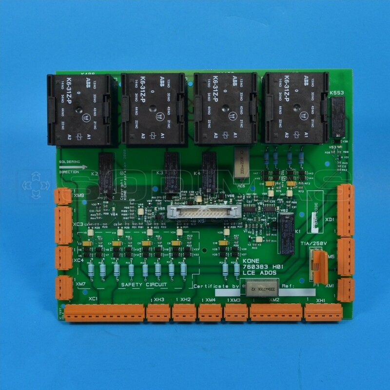 Carte LCEADOS sécurité 230 V -compatible 760380G01