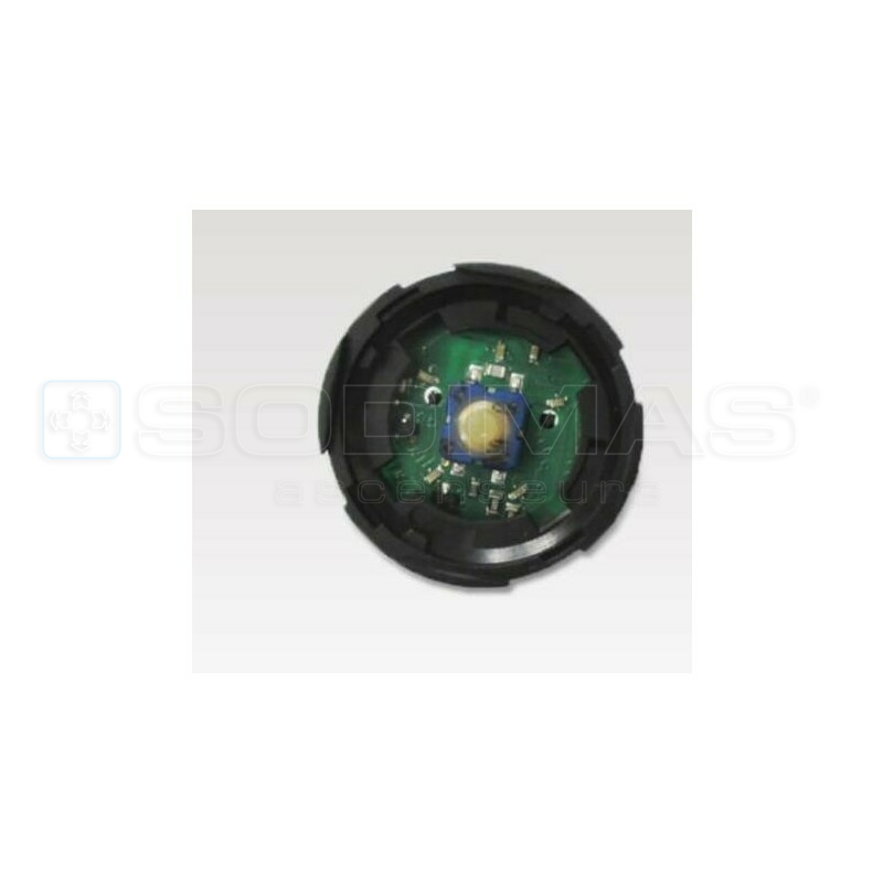 Bouton cabine KSS noir KM857782G15 -led orange