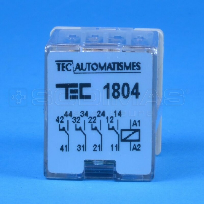 Relais TEC 1804 48 Vcc-compatible