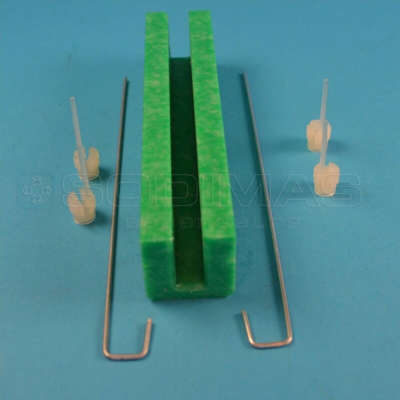 Garniture coulisseau non lubrifié G9 - MONOSPACE