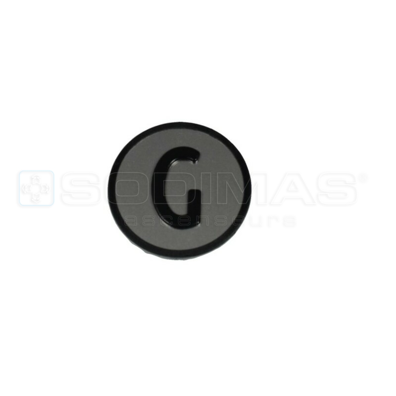 Pastille KSS gravée G - compatible