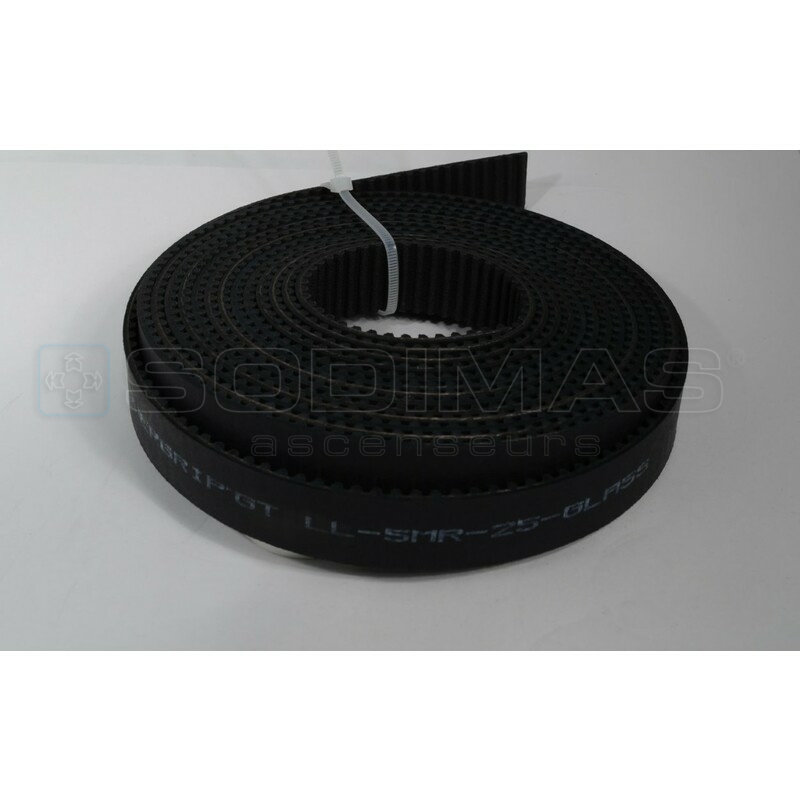 Courroie 5MR25 pour operateur AMDC (longueur 5 mètres) - compatible