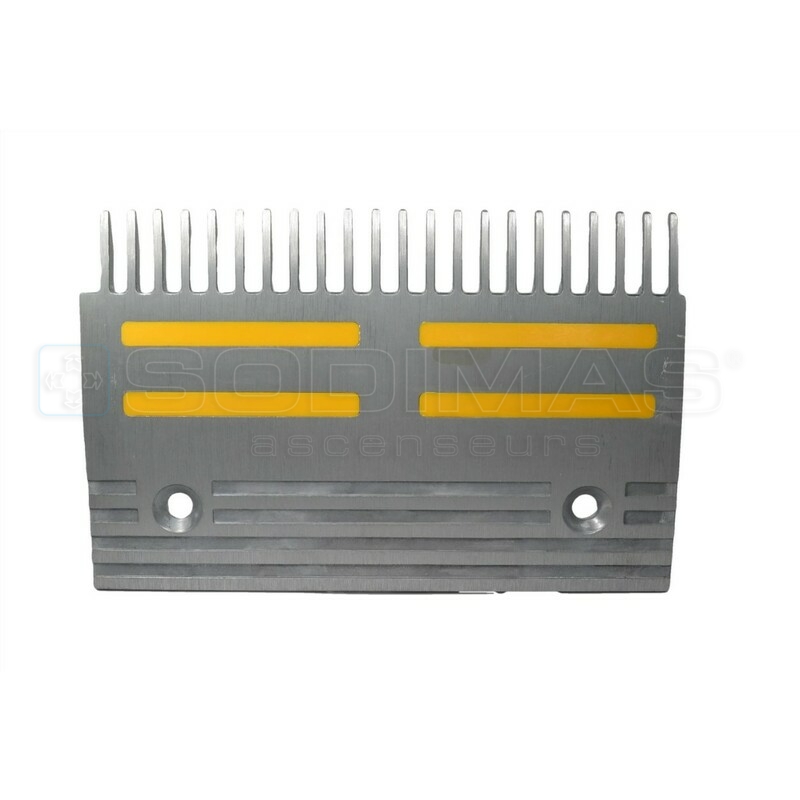 Peigne type A gauche avec inserts jaunes- TRAVELMASTER