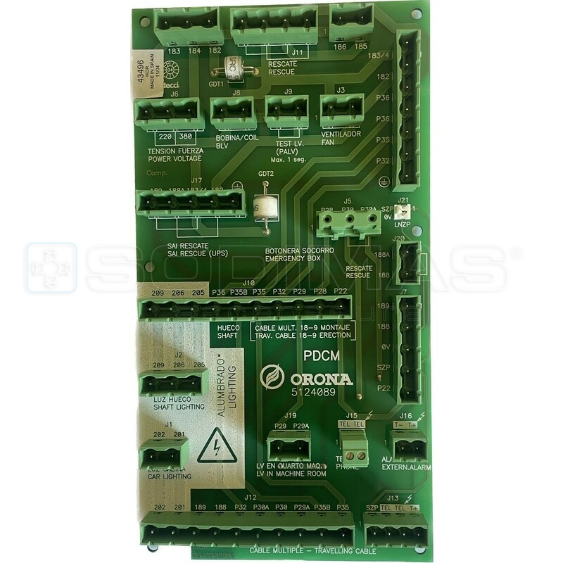 Carte distribution PDCM manœuvre ARCA BASIQUE /M322 -5124089
