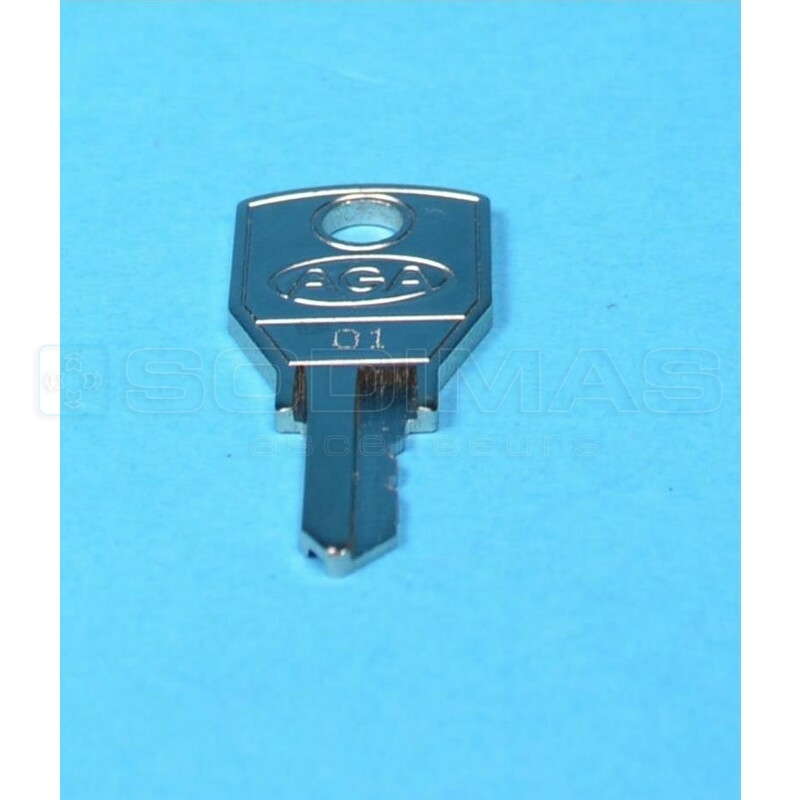 Cle AGA01 pour contact a clè B-10-01