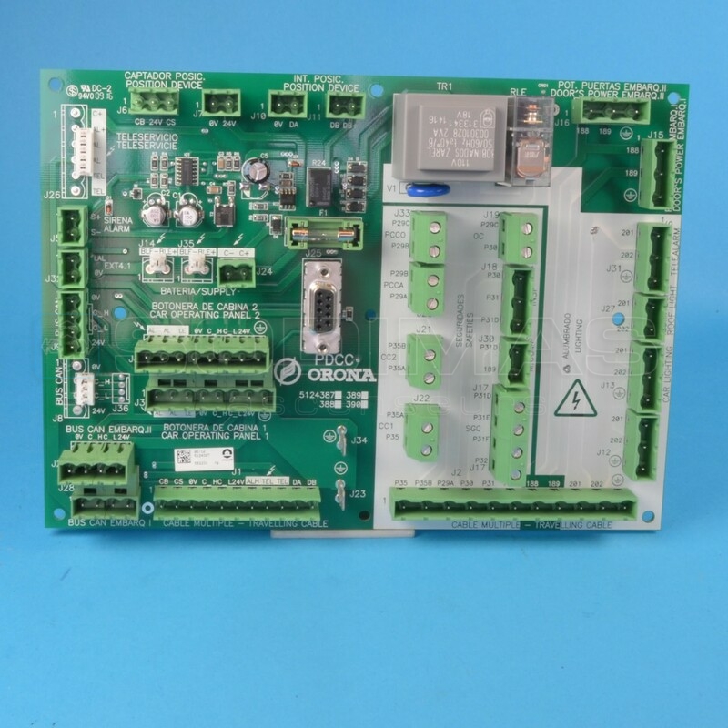 Carte distribution cabine PDCC - 110 V sans téléservice 5124387 - Arca 2