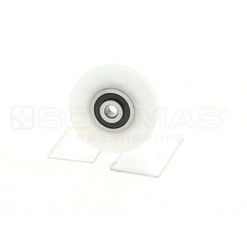 Poulie Ø 47 mm pour cablette