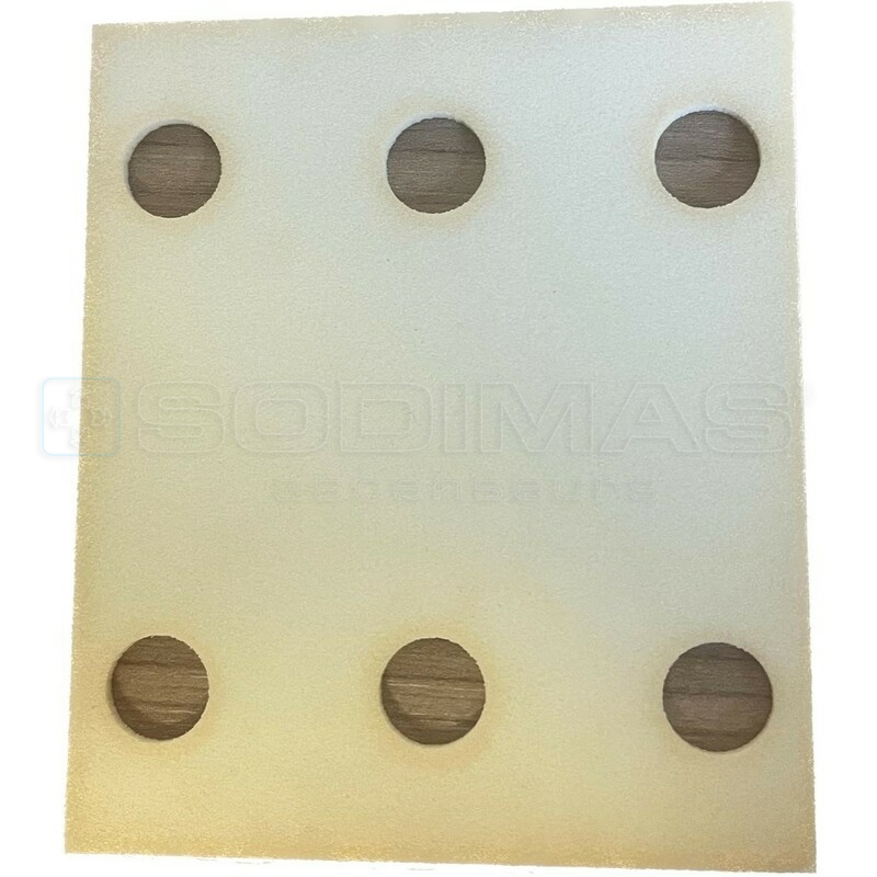 Menbrane intermediaire pour garniture 96*28*25