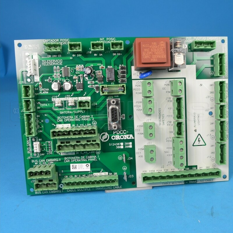 Carte distribution cabine PDCC sans téléservice 5124388 - 220 V - Arca 2