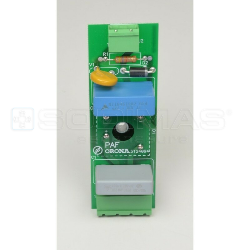 Carte alimentation frein et électrovannes PAF -ARCA BASIQUE/ M322-5124049