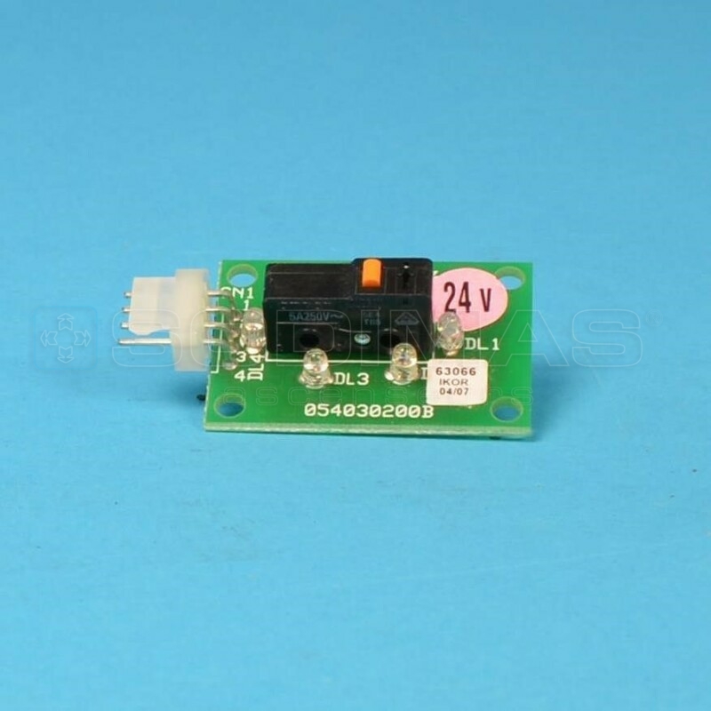 Carte bouton appel OR96 - 6 LED 24 V - 1 NO - 5124027