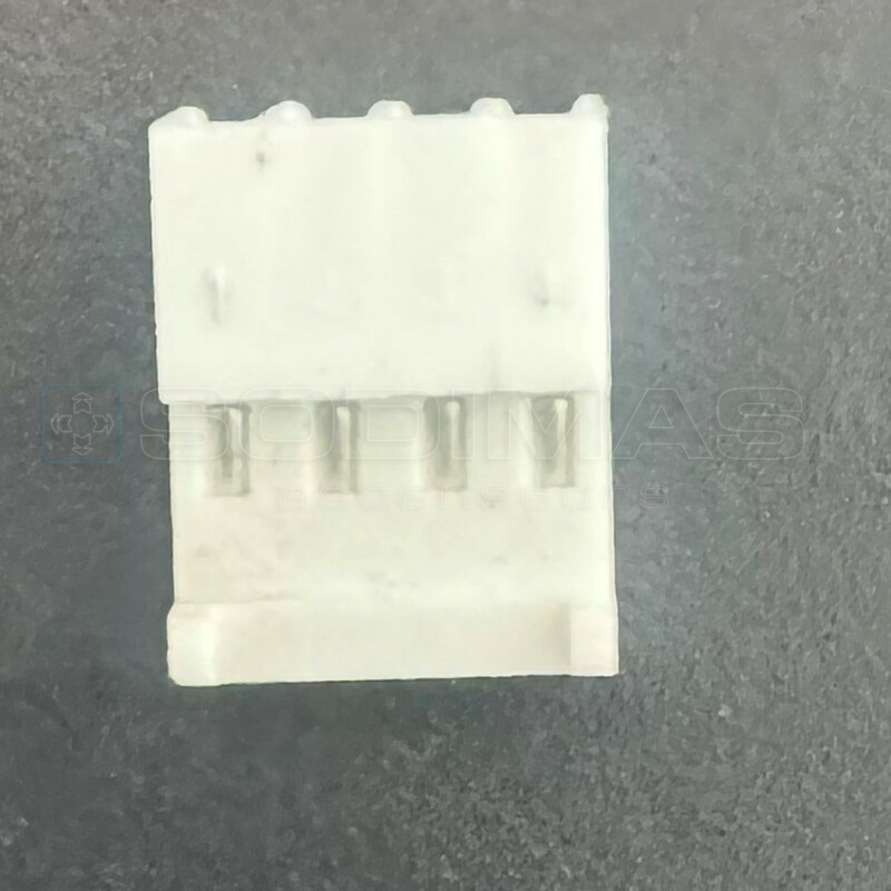 Connecteur femelle cable plat 4 poles -pas de 2.54