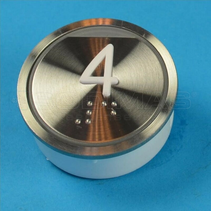 Bouton gravé 4 type 4TH - manœuvre Arca 3
