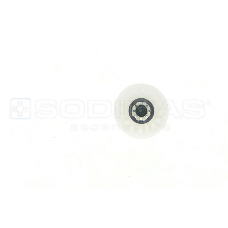 Contre Galet suspension Ø 33 mm pour porte compact