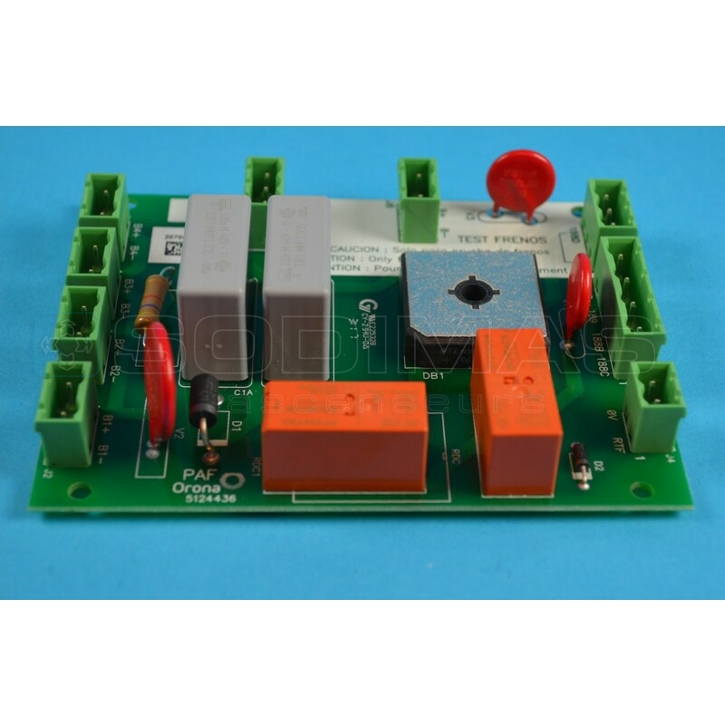Carte frein PAF 5124436