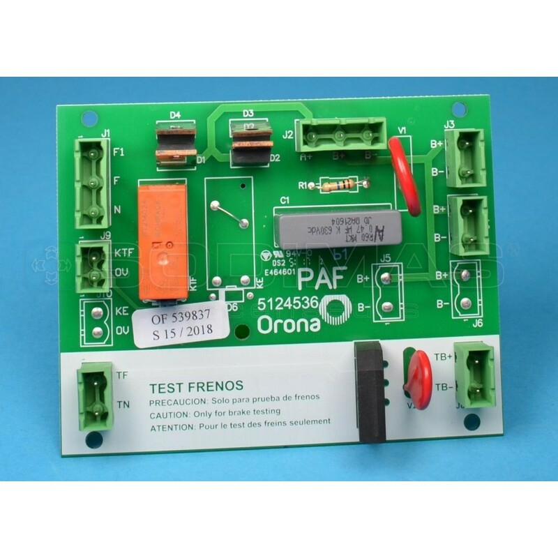 Carte frein PAF 5124536-1- ARCA 3