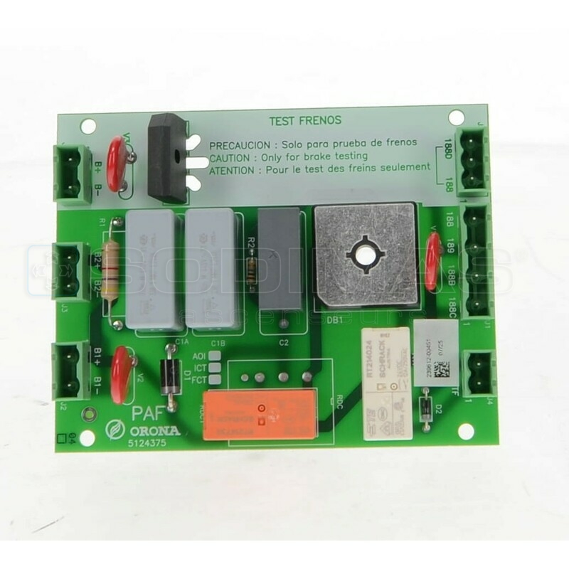 Carte frein PAF- 5124375 - ARCA 2