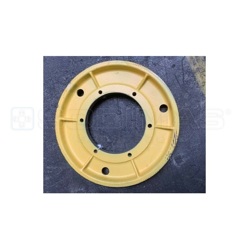 Poulie 16 BT Ø 610 - 3 gorges de 13 - 105°-compatible