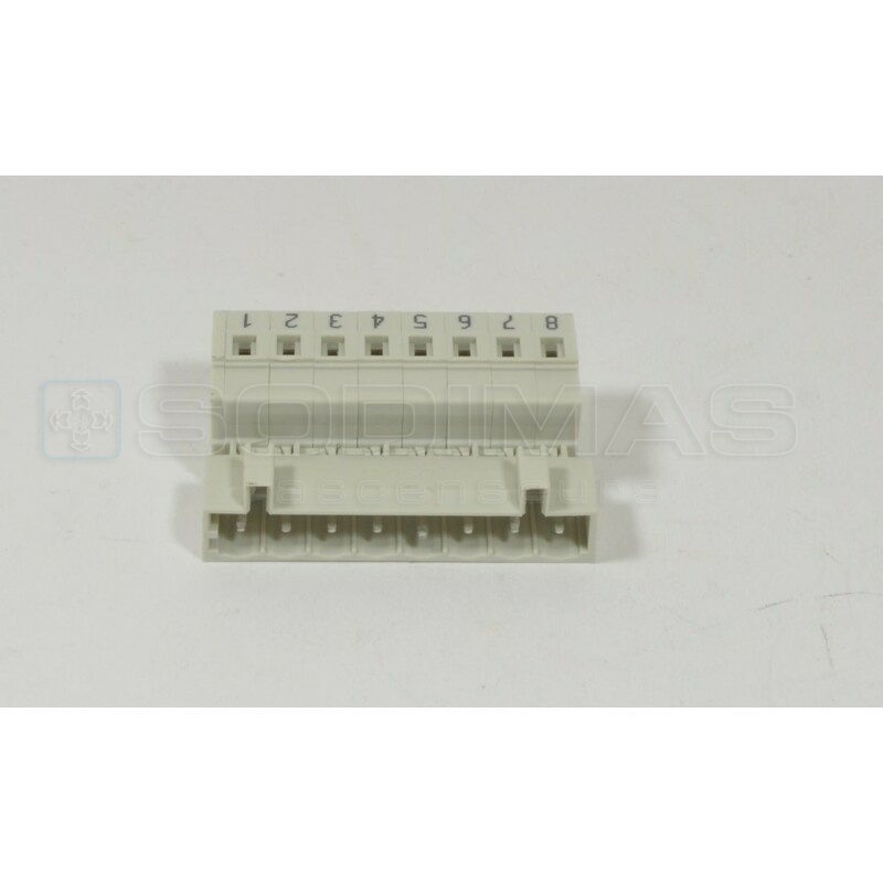 Connecteur male 8 poles pour remote RS18