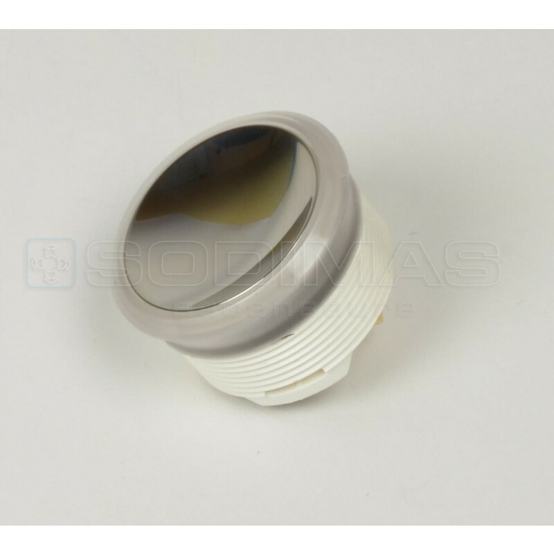Bouton OTIS 2000 inox collerette lumineuse bleue- manoeuvre MCS
