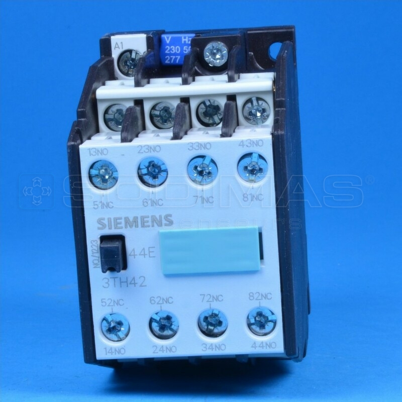 Relais Siemens 3TH42 - 230 VCA - 4NO/4NC 3TH4244 - AP0 -G0613AP443