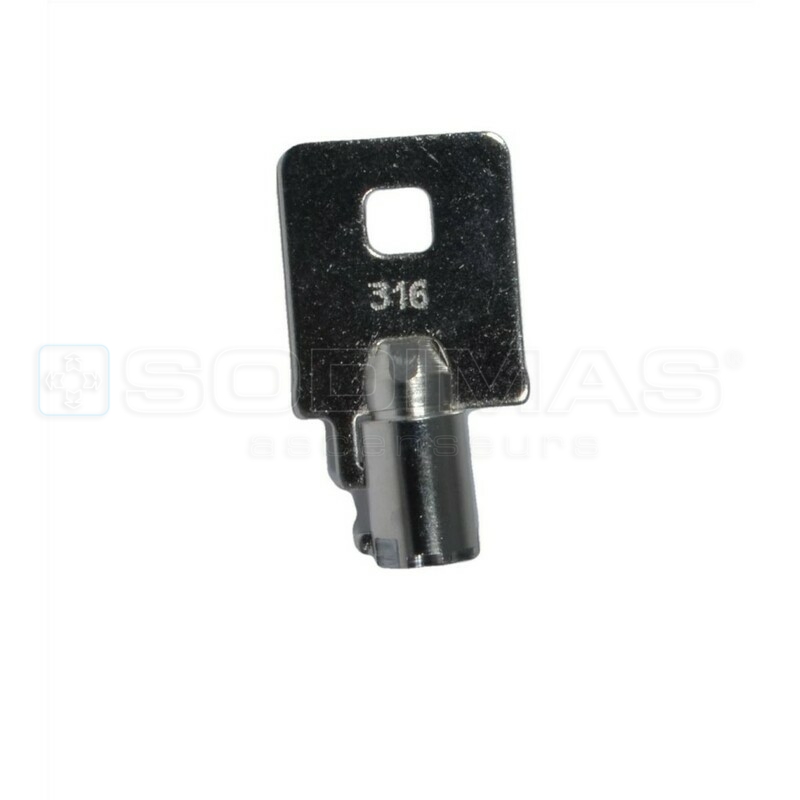 Clé C316 pour contact à clé BM316