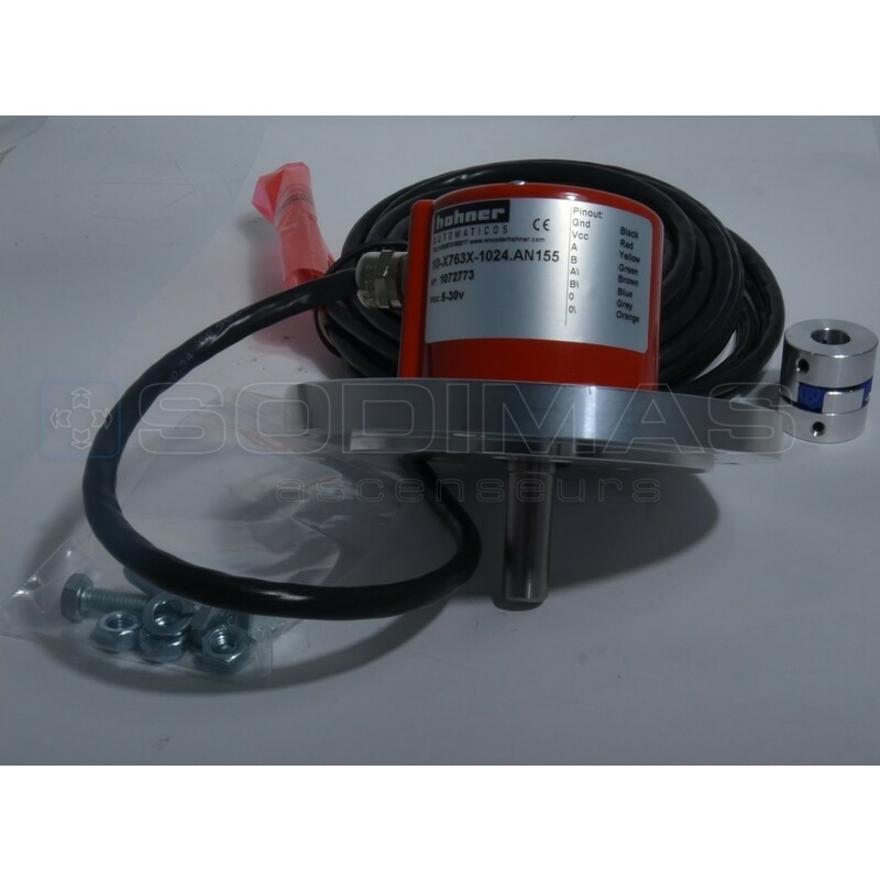 Codeur pour treuil Montanari ATM + accouplement - compatible