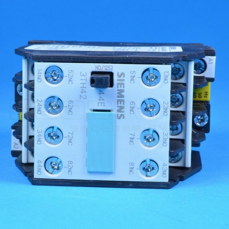 Relais SIEMENS 3TH42 - 110 Vca 4 NO / 4 NC 3TH4244 - AF0 -G0613AP441